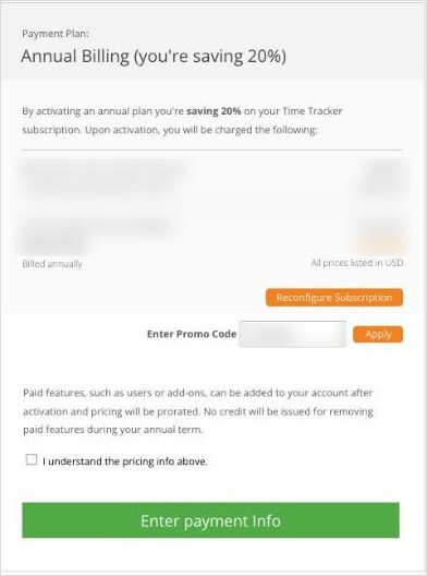Activate Account Page