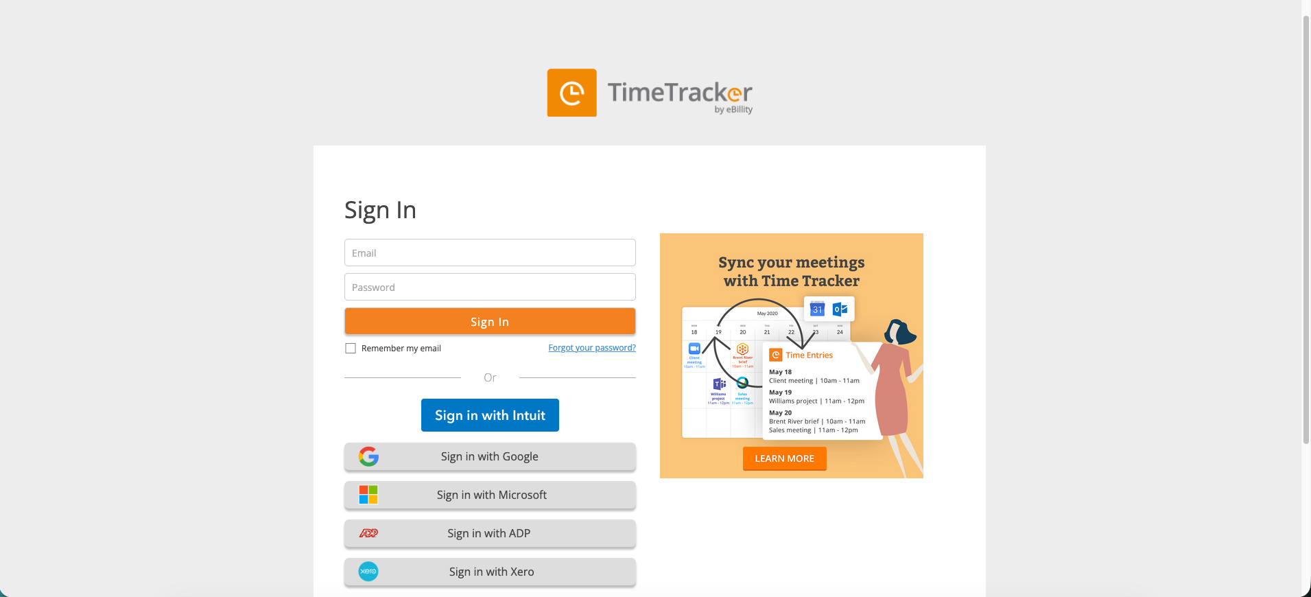 Login Page